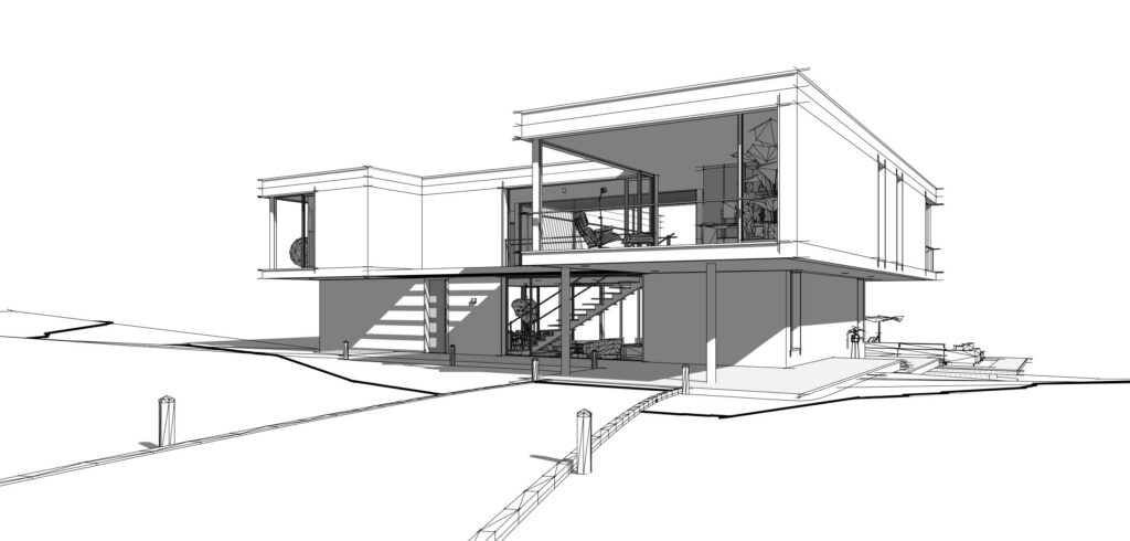 schetsontwerp woning vrij staand architect