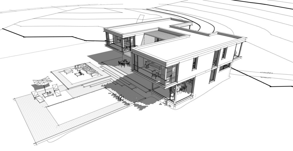 schetsontwerp woning vrij staand architect